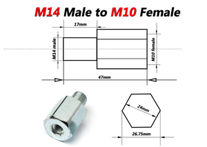 Z LION <span class=keywords><strong>AngIe</strong></span> Grinder PoIisher M14 Changer en adaptateur 5/8-11 - Product Image 4