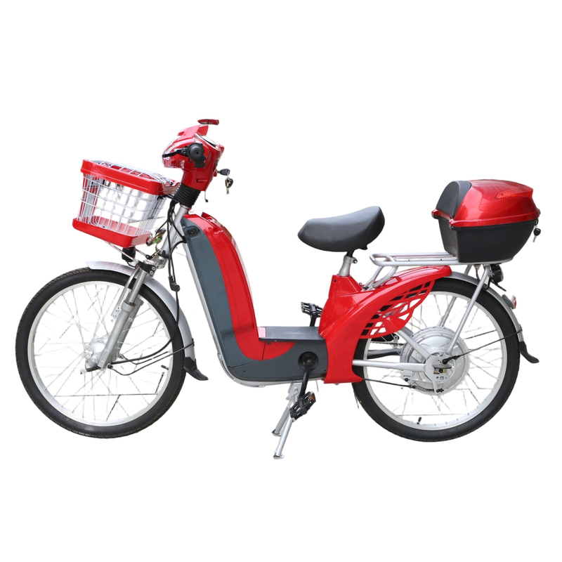 Electric City Bike with 350W Rear