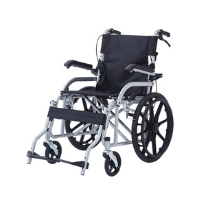 Lightweight Manual Wheelchair With Foldable Armrests For <b>Elderly</b> And Disabled Home Use Travel Push <b>Chair</b> - Product Image 1