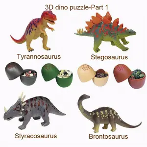Kinderfeestgeschenken Educatief 3Dpuzzle Speelgoed Dinosaurus Ei