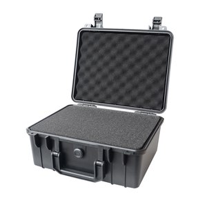 Cassetta degli strumenti di sicurezza ABS cassetta degli attrezzi portaoggetti in plastica valigetta per attrezzi da esterno <span class=keywords><strong>valigia</strong></span> con schiuma interna - Product Image 4