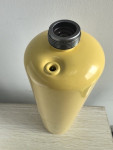 Tanque de Propano Recargable de 14 oz con Certificación DOT, Cilindro de Gas de Acero con Válvula CGA600 para Combustible LP - Product Image 3