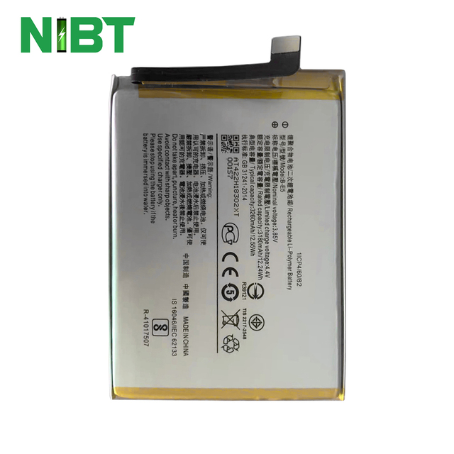 NIBT Wholesale Low Price High Quality Replacement Battery B-E5 3260mAh Li-ion Battery for VIVO Y83/Y83A/Y81S/Y81/Y81A