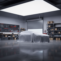 Panel de Luz LED de Película Suave de Ahorro de Energía para Talleres de Detallado de Automóviles, Iluminación Profesional para Automóviles