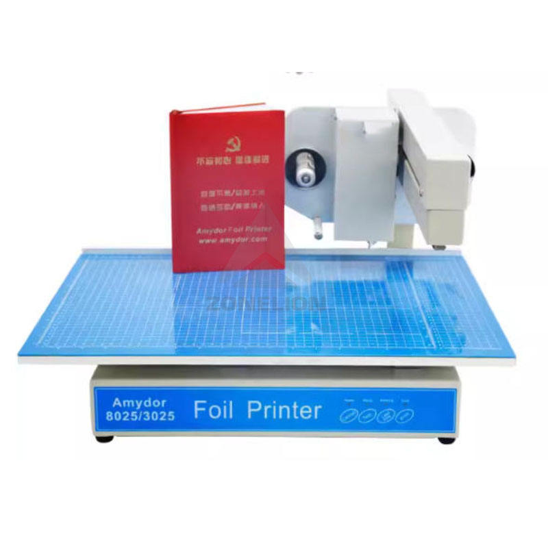 8025 Automatic Digital Foil Printer Gold Stamping Machine for Leather ...