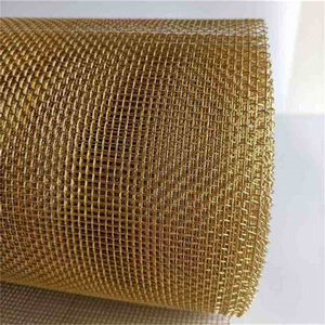 Malla de alambre de cobre rojo de malla 200 en tejido monocromático con técnica de tejido liso Alambre de cobre de tela para diversas aplicaciones - Product Image 4