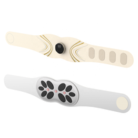 Ceinture abdominale électronique brûle-graisse avec fonction de massage par vibration et musique pour soulager les douleurs menstruelles