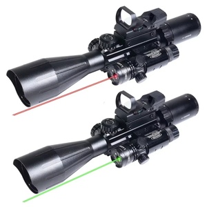 Phạm vi chiến thuật 4-12x50ir tầm xa tầm nhìn màu đỏ và màu xanh lá cây Đèn pin Laser Red Dot kết hợp săn bắn phụ kiện - Product Image 2