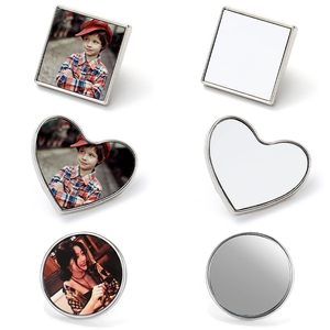 Sublimation Blank <b>Pins</b> Button <b>Pin</b> <b>Badge</b> DIY Heat Transfer Button <b>Badge</b> Sublimation Silver Sewing <b>Pins</b> Button for DIY Craft - Product Image 1