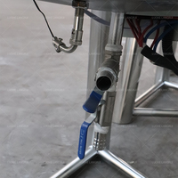 Yaourt laitier à petite échelle 10L-1000L faisant la machine de pasteurisation du lait/pot de pasteurisateur de lait frais