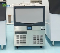 Machine à glace commerciale WICE Gourmet, 500 kg par jour, glace super cristalline super dure, idéale pour les bars à cocktails et les boîtes de nuit.