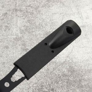 Juego de utensilios multifuncionales para acampar, cuchillo, tenedor, cuchara y silbato de acero inoxidable, equipo de supervivencia al aire libre - Product Image 4