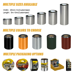 Usine Auto-Adhésif Bitume Feuille De Toit Étanche En <span class=keywords><strong>Aluminium</strong></span> Feuille D'asphalte Modifié Étanche Membrane De <span class=keywords><strong>Toiture</strong></span> <span class=keywords><strong>pour</strong></span> Feuille De Fer - Product Image 3