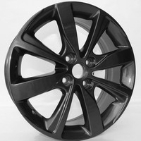 Rines de Aleación de Aluminio Negro Semibrillante de 16 Pulgadas y Múltiples Radios, ET40 PCD 4*100, Alto Rendimiento, Nuevos para Autos de Pasajeros, Compatibles con BYD Atto 3