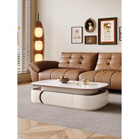 Ensemble de tables basses minimalistes nordiques