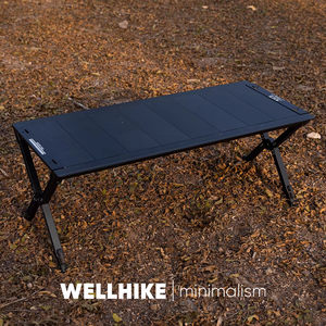 WELLHIKE New IGT Combination Table Portable Multifunctional Outdoor <strong>Camping</strong> <strong>Storage</strong> Table Foldable Two <strong>Units</strong> for Picnic - Product Image 1