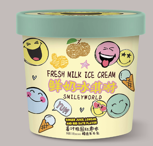 น้ำขิงรสลำไยพุทราจีน นมสดแช่แข็ง ไอศกรีม รับผลิตแบบ OEM/ODM บรรจุกล่อง 24 ซอง น้ำหนัก 75 กรัม - Product Image 6