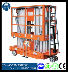 Plateforme élévatrice hydraulique à mât en aluminium pour une seule personne - Product Image 6