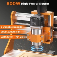 Machine de gravure CNC 3020Nova à trois axes avec guide linéaire et vis à billes pour la découpe, le perçage, le travail du bois, de l'acrylique, du PCB et de l'aluminium