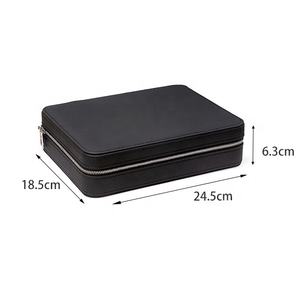 便携式聚氨酯皮革眼镜储物盒多槽防压碎太阳镜收藏收纳盒 - Product Image 6