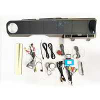 Radio con Pantalla Digital Daolutong para Android, Unidad Principal de Doble Pantalla para Jeep Wrangler JL Mojave 2018-2024