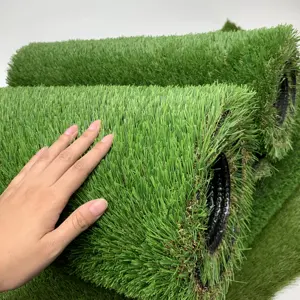 1.38 inch cảnh quan cỏ teade-fang V hình dạng cho cảnh quan cỏ nhân tạo vườn tự nhiên Cỏ tổng hợp
