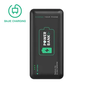 Banco de energía de 6000mah, cargador de batería universal para teléfono móvil con tres USB