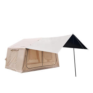Tente gonflable portable de luxe 7.2, imperméable, quatre saisons, en tissu Oxford, monocouche, installation facile, pour camping en plein air et plage, avec pompe à air - Product Image 3