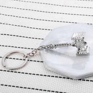 Stile Vintage martello portachiavi in acciaio inox <span class=keywords><strong>Marvel</strong></span> film accessorio per auto per bambini gioielli Avengers periferica portachiavi - Product Image 5