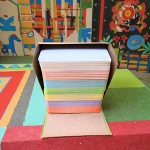 การ์ดอวยพรขอบคุณเทศกาลแบบเขียนด้วยมือจาก <span class=keywords><strong>DELON</strong></span> การ์ดกระดาษคราฟท์หลากสีสันสวยงาม พิมพ์แบบเฟล็กโซกราฟ พร้อมลายนูน - Product Image 3