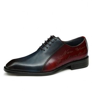 Chaussures de mariage formelles Oxford à bout pointu, faites à la main, respirantes et antidérapantes, collection automne 2025, haute qualité - Product Image 3