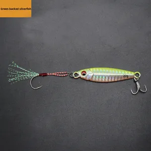 Esca Artificiale in Ferro con Gancio a Taglio e Scanalatura per <span class=keywords><strong>Pesca</strong></span> in Acqua Salata, 7-30g, Attrezzatura da <span class=keywords><strong>Pesca</strong></span> - Product Image 6