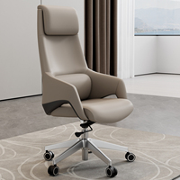 Chaise de bureau moderne pour dirigeant, fauteuil de direction, chaise de patron