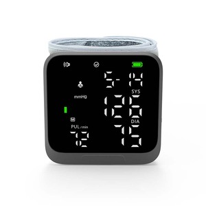 Tensiomètres pour usage domestique, <span class=keywords><strong>tensiomètre</strong></span> numérique au poignet rechargeable avec <span class=keywords><strong>brassard</strong></span> et écran rétroéclairé LED, avec fonction vocale - Product Image 6