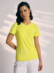 Camiseta Rosa de Mujer, Manga Corta, Cuello Redondo, Informal, Tela Suave, Corte Ajustado, Uso Diario, Ropa de Moda, Color Personalizado - Product Image 2