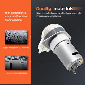 LEFOO 24V 미니 연동 액체 정량 펌프, 분해 용이 <span class=keywords><strong>12V</strong></span> 상업용 식기세척기 화학 연동 펌프 - Product Image 6