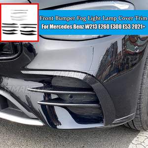 4 Piezas de Cubiertas Decorativas para Faros Antiniebla Delanteros para Mercedes Benz W213 E260 E300 E53 2021+, Divisores de Faros Antiniebla, Accesorios Exteriores - Product Image 1