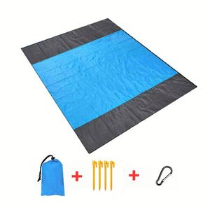 Outdoor Portable Sand-Proof Waterproof Camping <b>Blanket</b> Accessories Foldable Printed Sublimation Picnic Beach Mat - Product Image 2