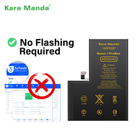 Batterie de diagnostic Kara Manda OEM 0 cycle sans soudure, affichage 100% de l'état, haute capacité, pour iPhone 15 Pro Max