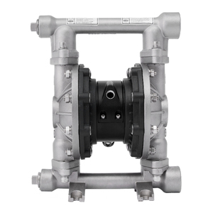GODO QBY3-25P 1'' Pneumatic Diaphragm Pump 304 Stainless Steel <b>Alcoholic</b> <b>Beverage</b> Transfer air - Product Image 4