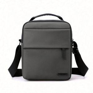 Custom Logo PU Material Crossbody Shoulder <b>Bag</b> High Quality Casual Business Messenger <b>Bag</b> Chest <b>Bag</b> <b>for</b> <b>Men</b> - Product Image 1