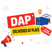 One-Stop Spediteur DDP DDU See- und Luftfracht FCL LCL Container-Agent von China nach Europa USA UK Kanada Spanien VAE