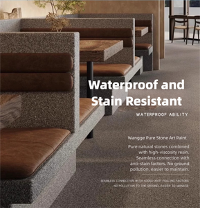 Kit de peinture époxy pour sol en <span class=keywords><strong>pierre</strong></span> lavée de qualité supérieure, crée une surface décorative durable et antidérapante pour les zones commerciales extérieures à fort trafic - Product Image 2