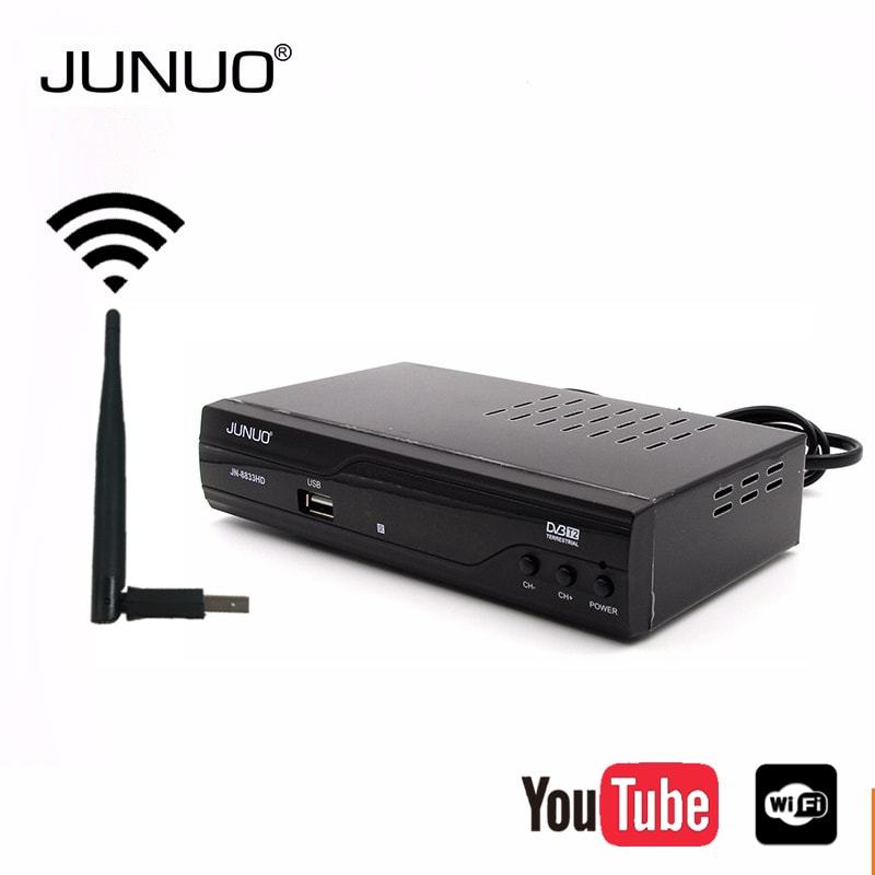 HD sunplus 1509c dvb t2 récepteur de télévision numérique terrestre récepteur décodeur dvb-t2 boîte