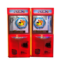 Machine à griffes de jouet de tigre en PP classique Machine à monnaie d'arcade monnaie en gros Machine à poupée en peluche