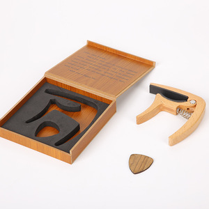 Clip <span class=keywords><strong>de</strong></span> réglage <span class=keywords><strong>de</strong></span> tonalité en bois massif pour guitare folk et classique, accessoires d'instruments - Product Image 1