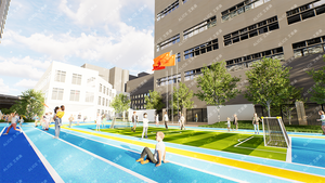 Meilleur toboggan en plastique pour enfants pour les jardins d'enfants et les terrains de jeux - Mobilier de terrain de jeux éducatif - Product Image 4