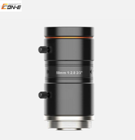 Lensa Visi Mesin HIKROBOT 8MP MVL-MF5028M-8MP FA 50mm Panjang Fokus Tetap C-Mount Apertur Manual Aluminium Resolusi Tinggi