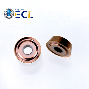 Easy Cool Titan-Aluminiumnitrid (TiAlN) Beschichteter Runder PVD-Beschichteter 52 HRC CNC-Drehmaschinen-Hartmetallfräser OEM - Product Image 1
