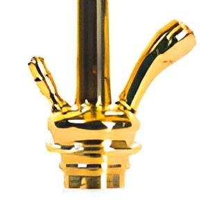 ชุดบารากุแบบอียิปต์ Farida Mini Tower Brass พร้อมแจกันแก้ว - Product Image 4